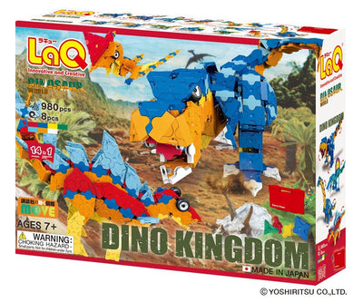 Front cover of LaQ product: Dinosaur World Dino Kingdom