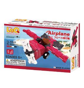 Back cover of LaQ product Hamacron Constructor Mini Airplane