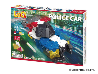 Front cover of LaQ product: Hamacron Constructor Police Car