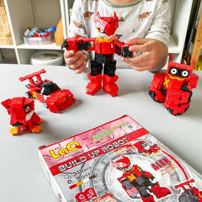 Buildup Robot ALEX - 4 Models, 310 Pieces