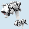 Animal World WHITE TIGER & POLAR BEAR - 5 Models, 215 Pieces