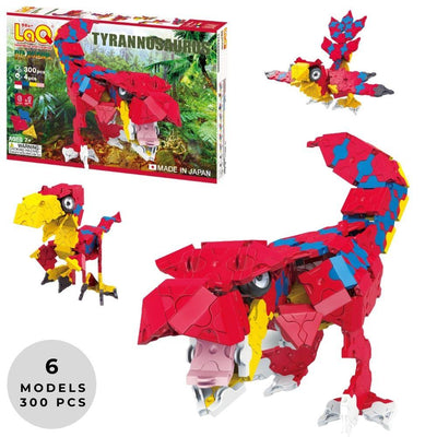 Dinosaur World TYRANNOSAURUS - 6 Models, 300 Pieces - Tyrannosaurus model