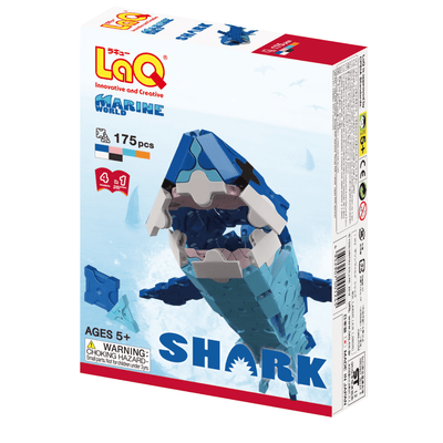 Front cover of LaQ product: Marine World Shark