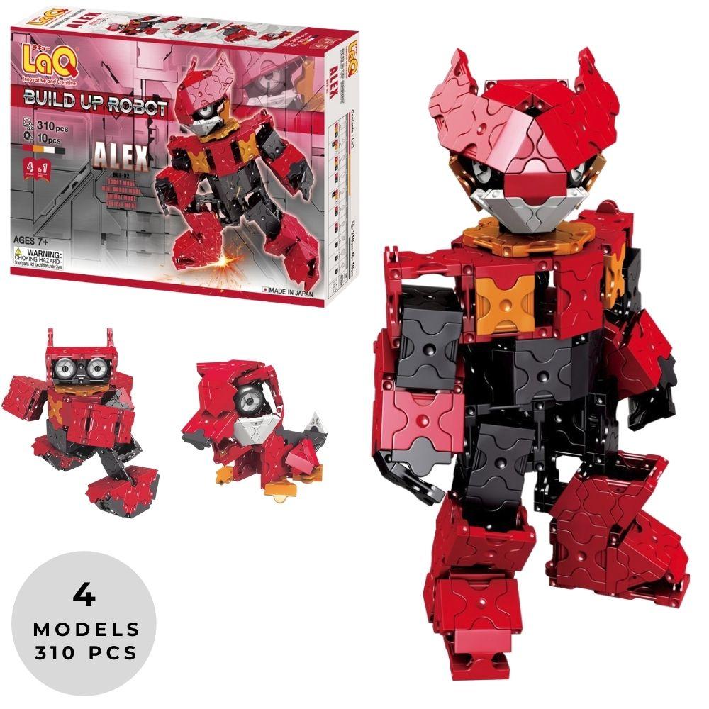 Alex Robot - 4 models, 310 pieces - STEM Robot toy