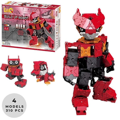 Alex Robot - 4 models, 310 pieces - STEM Robot toy