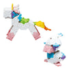 Sweet Collection TWINKLE CASTLE - 14 Models, 700 Pieces - Rainbow Unicorn and White Bird models