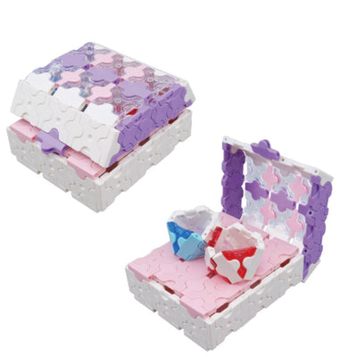 Sweet Collection TWINKLE CASTLE - 14 Models, 700 Pieces - Ring Case open and close model