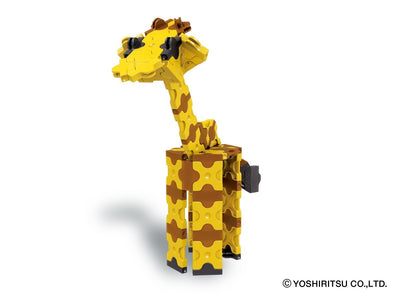 Animal World MINI GIRAFFE - 1 Model, 88 Pieces -  Giraffe Model Facing Front