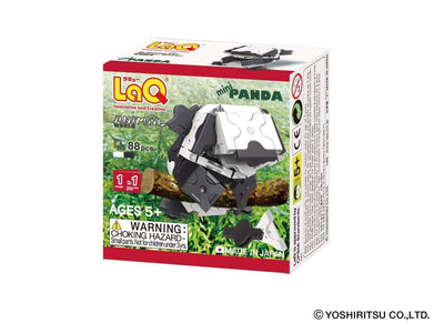 Front cover of LaQ product: Animal World MINI PANDA - 1 Model, 88 Pieces