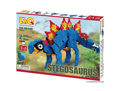 Front cover of LaQ product: Dinosaur World Stegosaurus