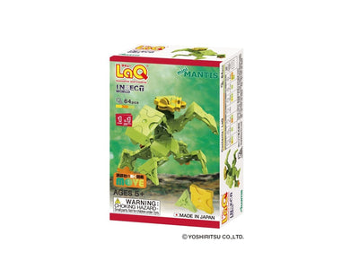 Front cover of LaQ product: Insect World Mini Mantis