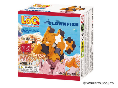 Front cover of LaQ product: Marine World Mini Clownfish