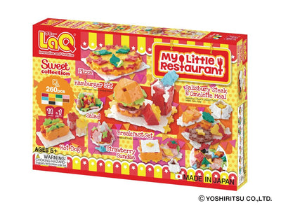 Front cover of LaQ product: Sweet Collection My Little Restaurant